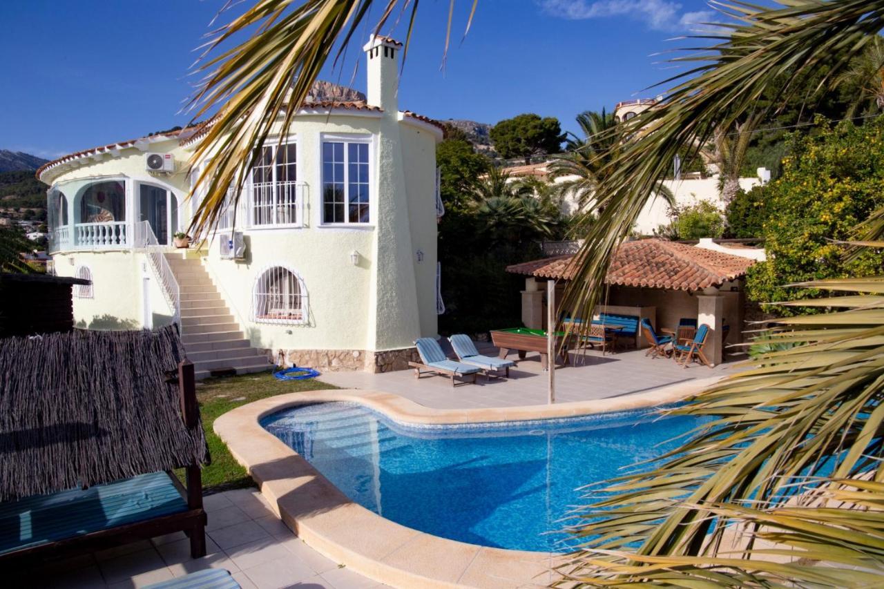 Villa Belucra,10P,Seaview,Jacuzzi,Pool Calpe Exterior photo