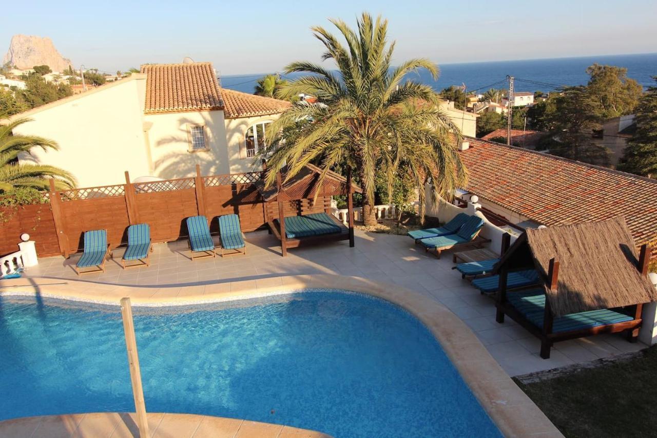 Villa Belucra,10P,Seaview,Jacuzzi,Pool Calpe Exterior photo