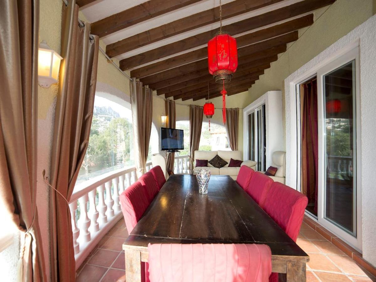Villa Belucra,10P,Seaview,Jacuzzi,Pool Calpe Exterior photo
