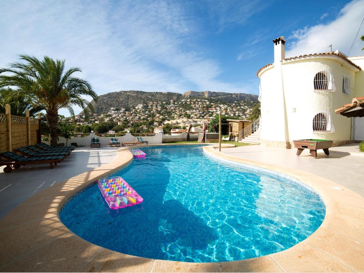 Villa Belucra,10P,Seaview,Jacuzzi,Pool Calpe Exterior photo
